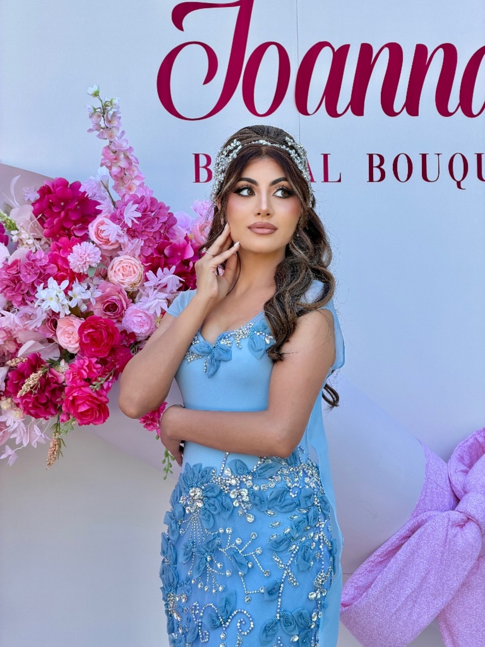 Blue Evening Gown